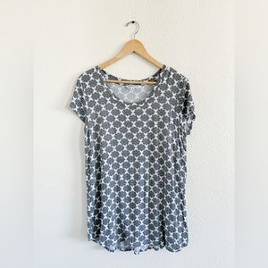 DownEast Basics Anytime Tee black & white